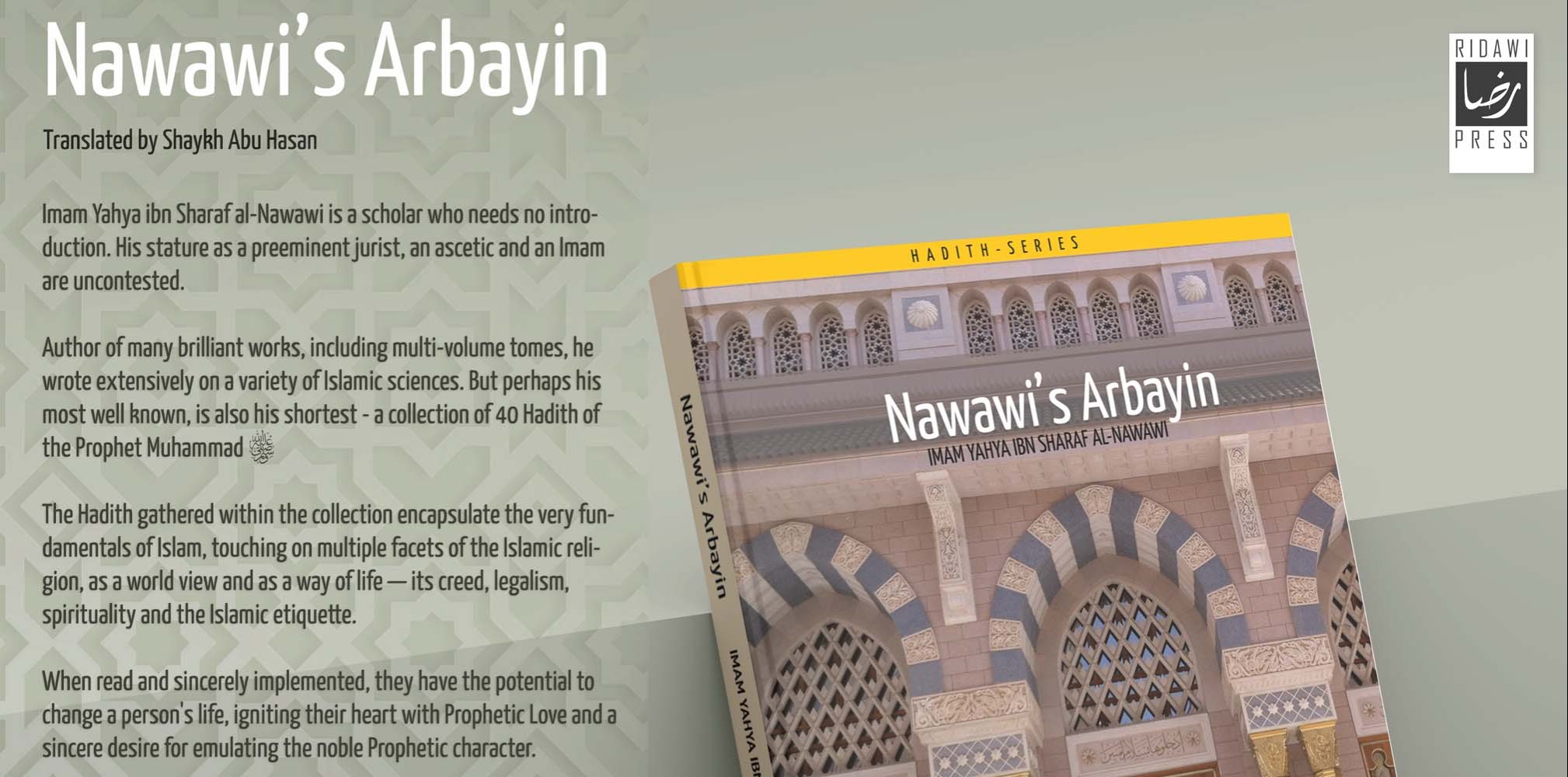 Book Release : Nawawi's Arbayin