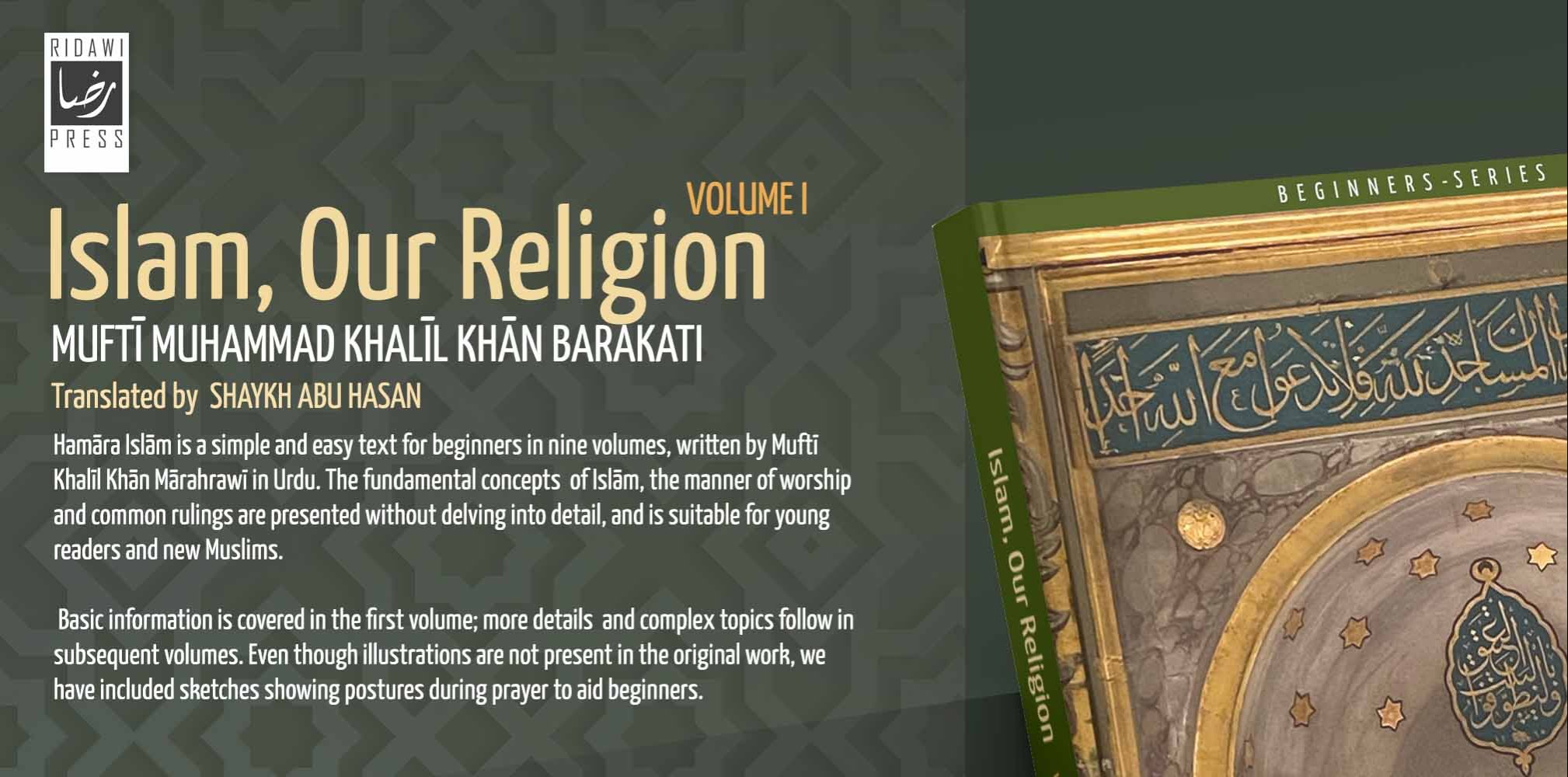 Book Release: Islam, Our Religion